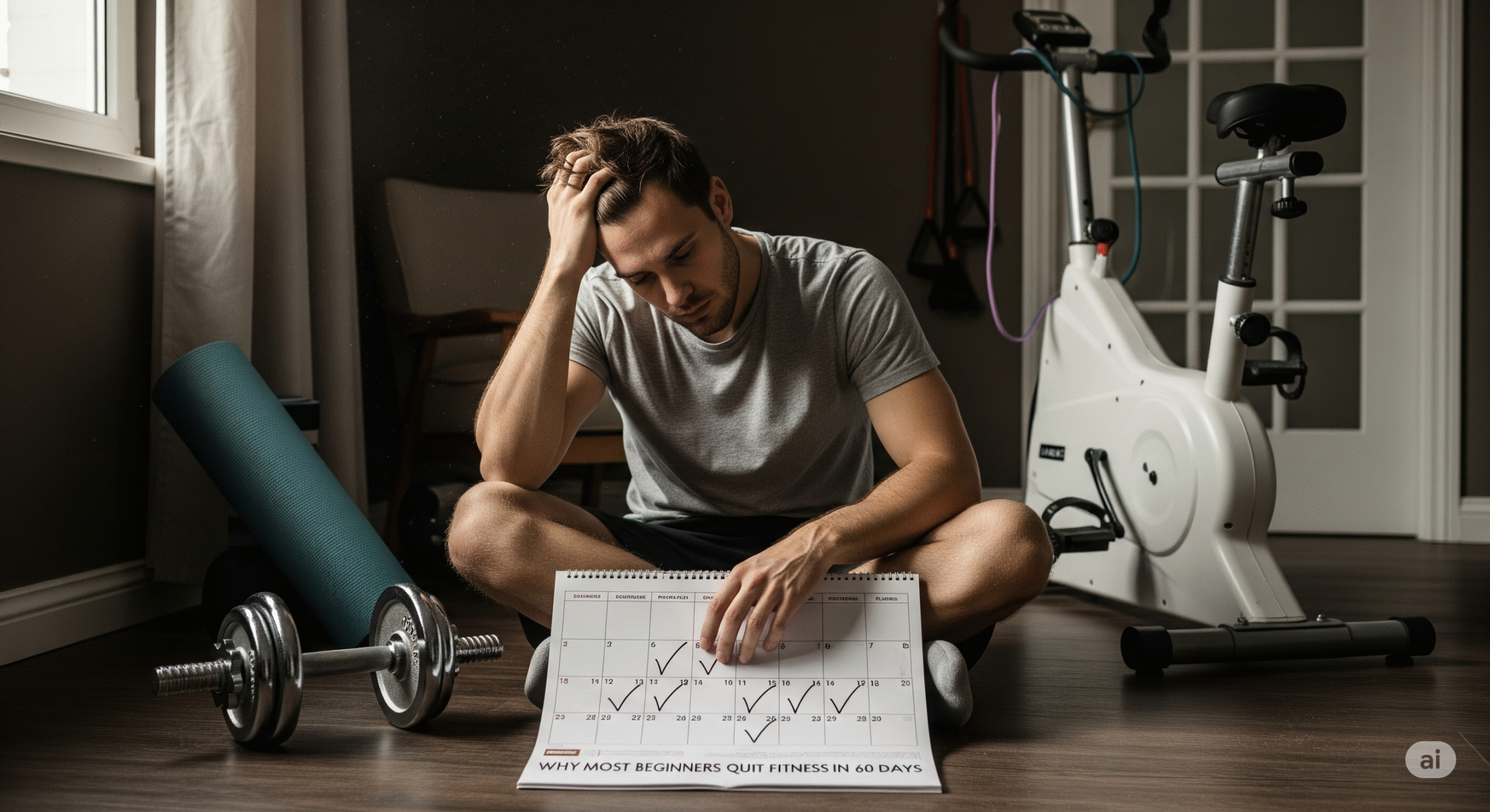 Why Most Beginners Quit Fitness in 60 Days (& How to Break the Cycle)